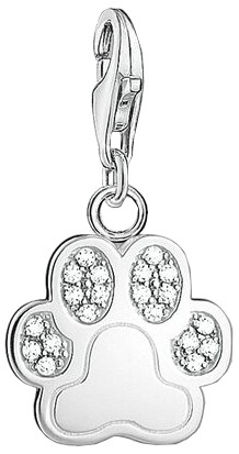 Thomas Sabo Charm-Anhänger Tatze / Pfote  weiß (1339-051-14)